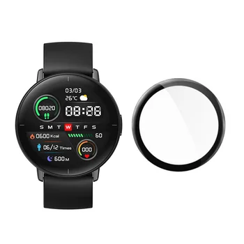 3D Ívelt Teljes Puha Védőfólia Takarja Smartwatch Védelem A Xiaomi Mibro Lite Smart Óra képernyővédő fólia Tartozékok